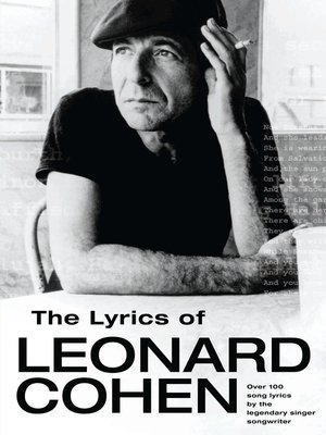 cover image of The Lyrics of Leonard Cohen